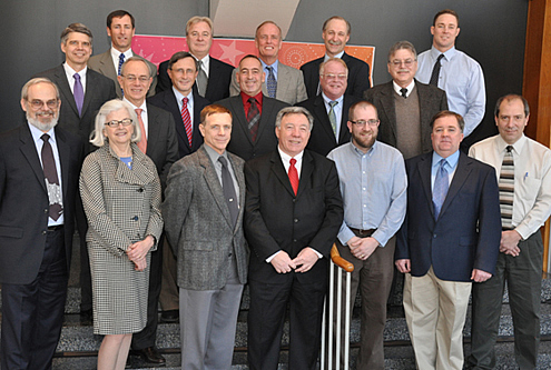 The Lincoln Laboratory Conservation team receives a 2011 MIT Excellence Award