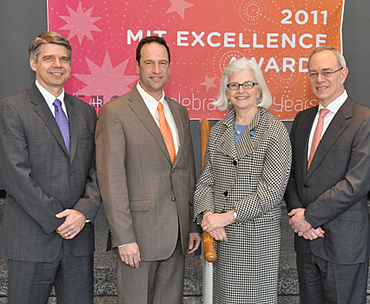 David Granchelli receives a 2011 MIT Excellence Award