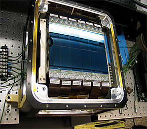 Photo of the wide field-of-view CCD