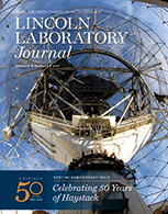 Cover image, Lincoln Laboratory Journal, vol. 21-1